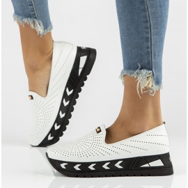 Leather shoes Filippo DP3906 / 22 Wh white 1 Leather shoes Filippo DP3906 / 22 Wh white 1