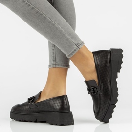 Leather shoes Filippo DP3910 / 22 Bk black 2