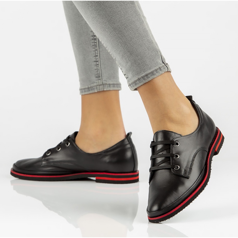 Leather shoes Filippo DP3917 / 2022 Bk black 1 Leather shoes Filippo DP3917 / 2022 Bk black 1