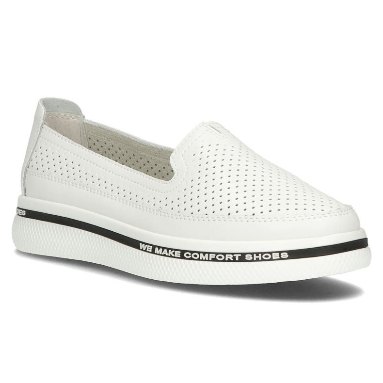 Leather shoes Filippo DP3623 / 22 Wh white 1