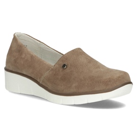 Leather shoes Filippo DP3628 / 22 Br brown 1