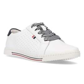 Leather shoes Filippo DP2154 / 22 Wh white 1