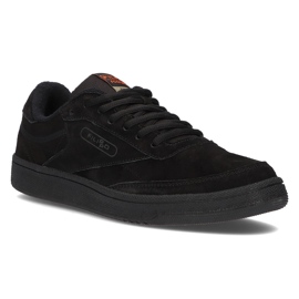 Leather shoes Filippo MSP2123 / 22 Bk black 1