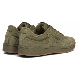 Leather shoes Filippo MSP2123 / 22 Kh khaki green 1