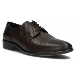 Leather shoes Filippo 1777 brown Coffe 1