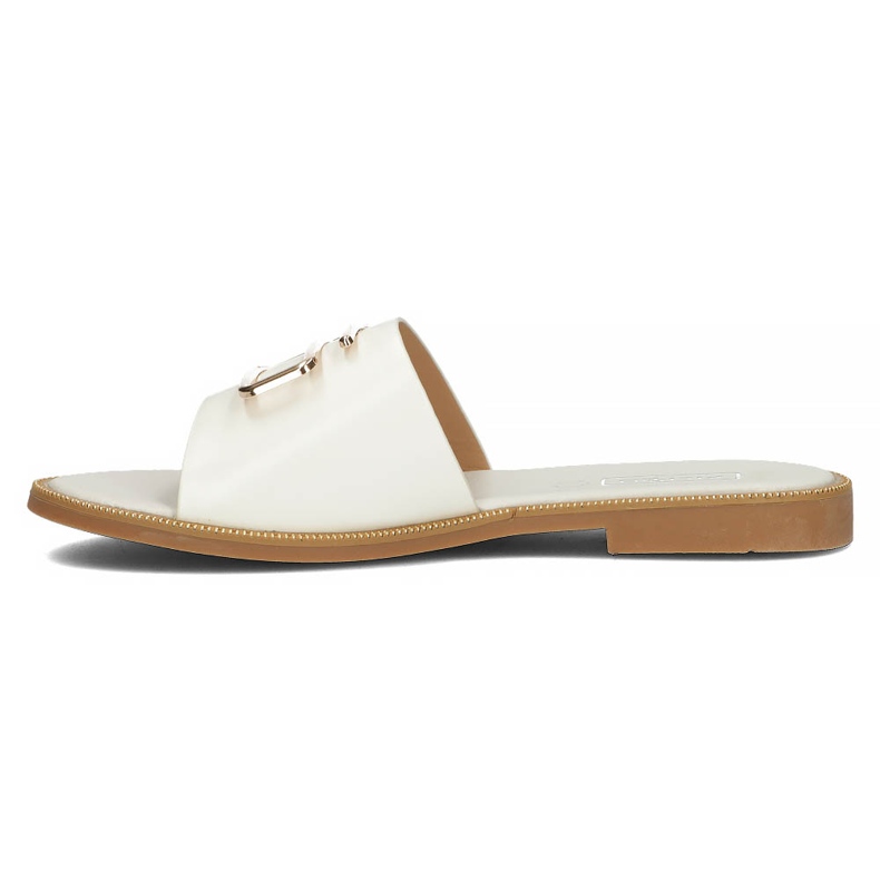 Filippo DK3701 / 22 Wh white slippers 1
