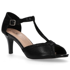 Filippo DS1360 / 22 Bk Black sandals 1 Filippo DS1360 / 22 Bk Black sandals 1