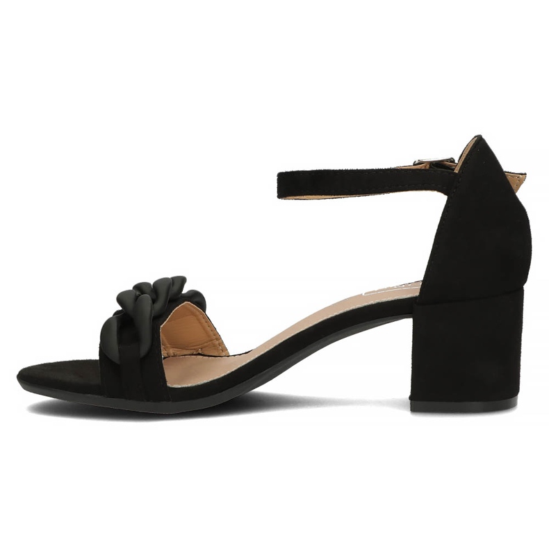 Filippo DS3708 / 22 Bk black sandals 2