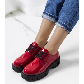 Red lacquered shoes from Eileen 1