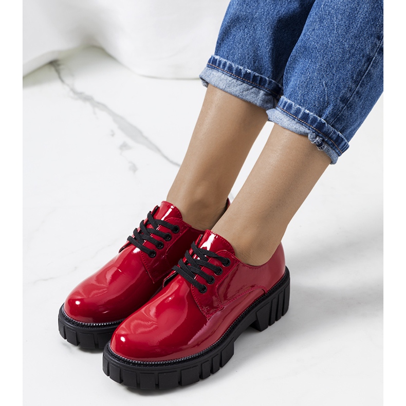 Red lacquered shoes from Eileen 1