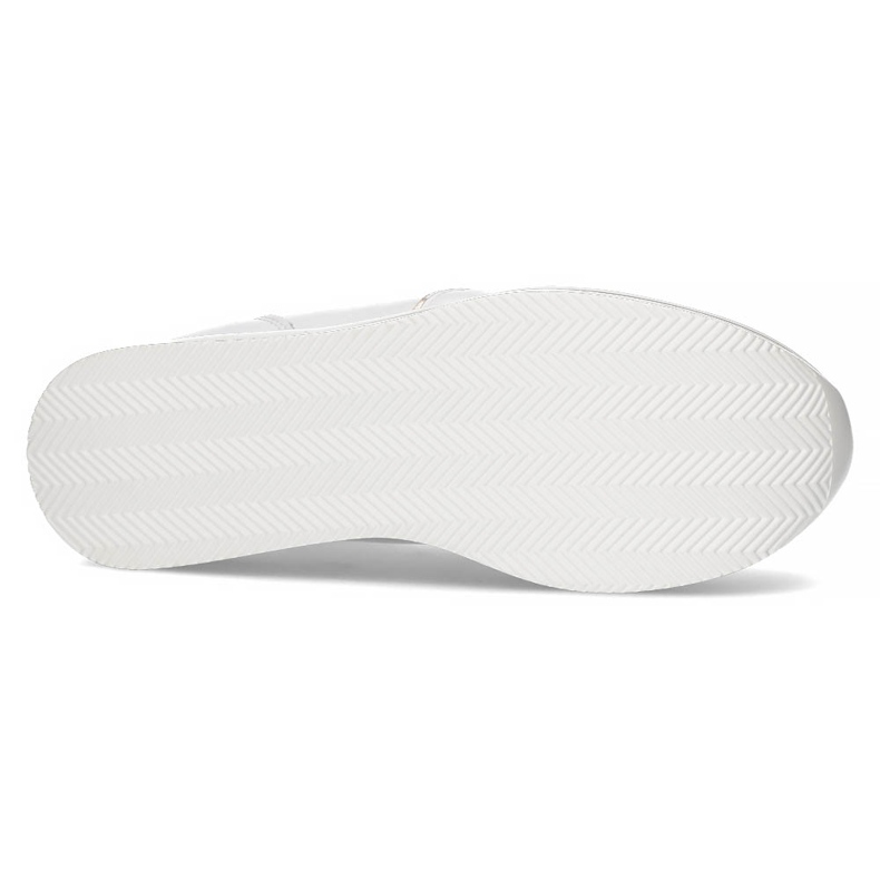 Leather Sneakers Filippo DP3682 / 22 WH white golden 3