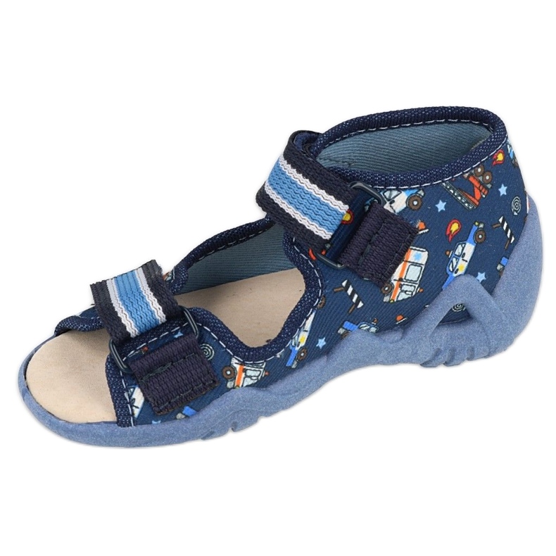 Befado yellow children's shoes 350P028 blue 1