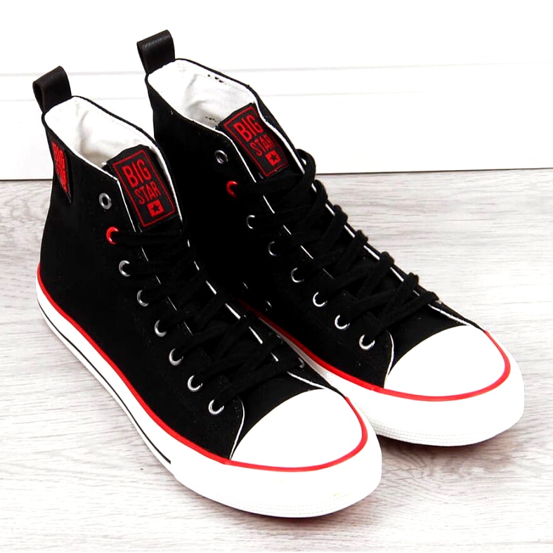 High-top sneakers Big Star M JJ174065 black 2 High-top sneakers Big Star M JJ174065 black 2