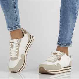 Filippo DP2111 / 22 Wh white sneakers 1