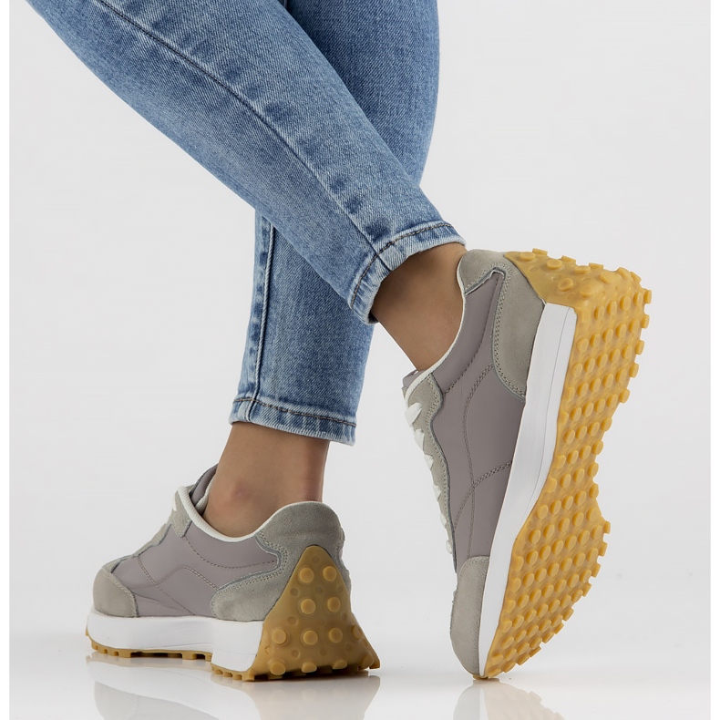 Filippo DP3748 / 22 Gr gray sneakers grey 2