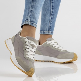 Filippo DP3748 / 22 Gr gray sneakers grey 1