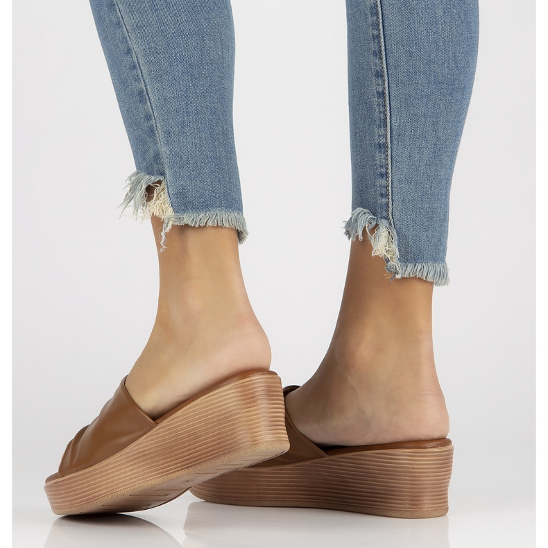 Filippo DK3608 / 22 Brown slippers 1