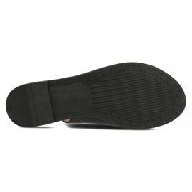 Filippo DS3666 / 22 Bk black sandals 1