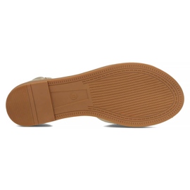 Filippo DS3667 / 22 Go golden sandals 4