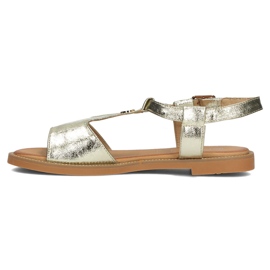 Filippo DS2099 / 22 Go golden sandals 2