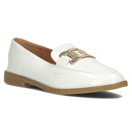 Filippo 8038 white loafers 1
