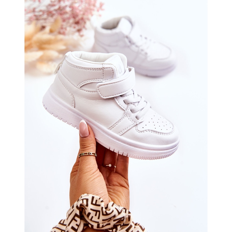 PA1 Children's High Sport Shoes White Berty 1