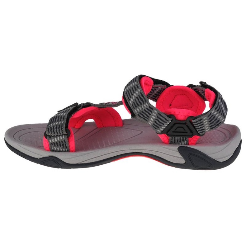 Sandals CMP Hamal Wmn Hiking Sandal W 38Q9956-03TE black red grey 1