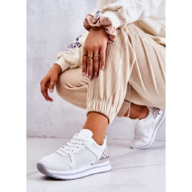PG1 Women's Classic Sport Shoes On A Wedge, White Advanced silver 2 PG1 Women's Classic Sport Shoes On A Wedge, White Advanced silver 2