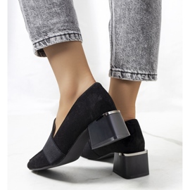 Black brogues on the Arden post 2