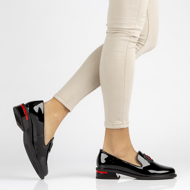 Leather shoes Filippo DP3720 / 22 Bk black 2