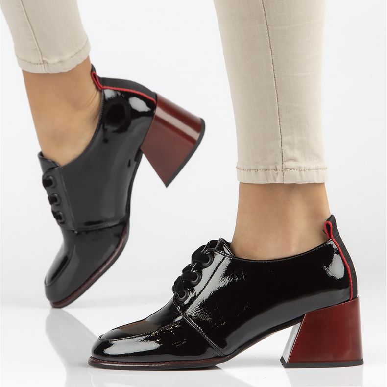 Leather Pumps Filippo DP3732 / 22 Bk black 1 Leather Pumps Filippo DP3732 / 22 Bk black 1