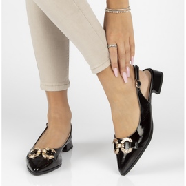 Leather shoes Filippo DP3745 / 22 Bk black 1