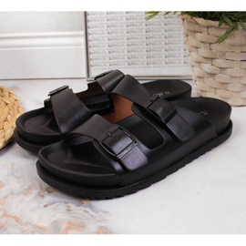 Everlast Rubber Flip-Flops With Buckles Black In S.Barski 2 Everlast Rubber Flip-Flops With Buckles Black In S.Barski 2
