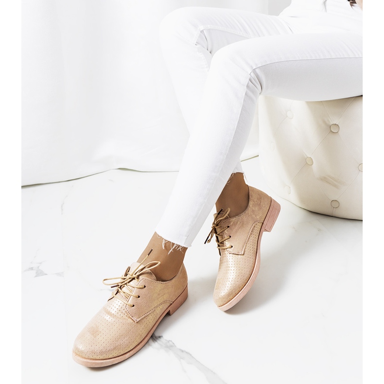 Kroes golden women's shoes pink 1