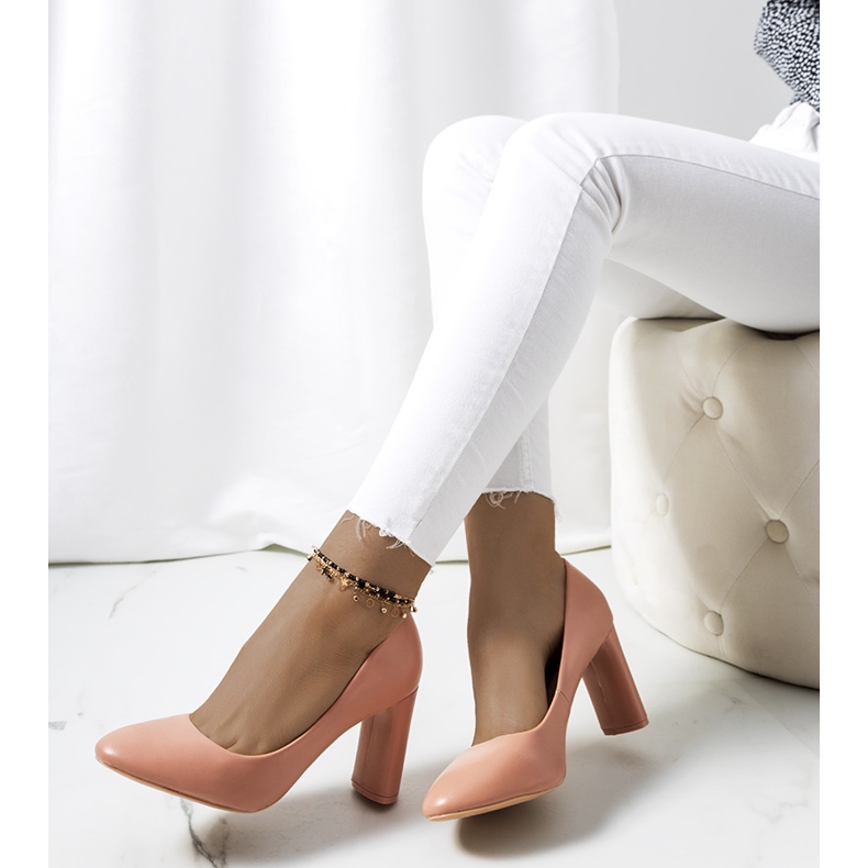 Pink pumps on the Burnaby post 1