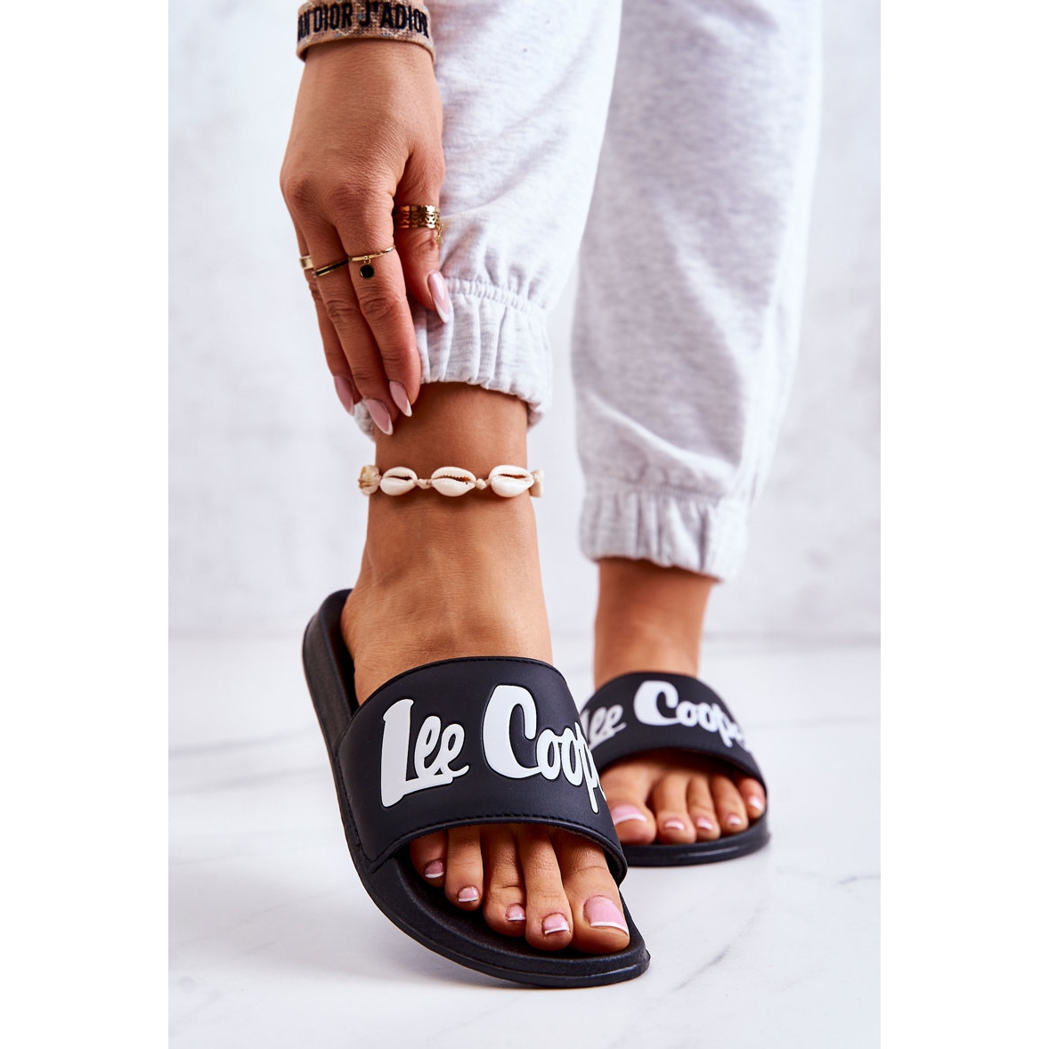 Lee cooper slippers for womens sales