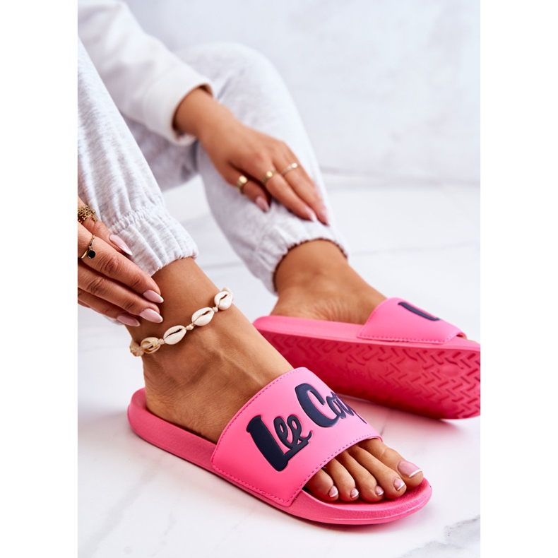 Women's Slippers Lee Cooper LCW-22-42-1000 Neon Pink 1 Women's Slippers Lee Cooper LCW-22-42-1000 Neon Pink 1