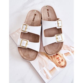 Women's Slippers Buckles Inblu NM000027 White 1 Women's Slippers Buckles Inblu NM000027 White 1