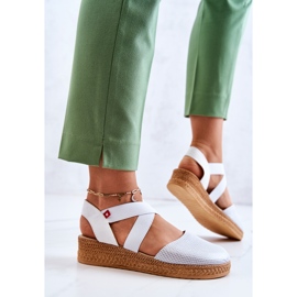 Women's Fashionable Espadrilles Big Star JJ276036 White 2 Women's Fashionable Espadrilles Big Star JJ276036 White 2