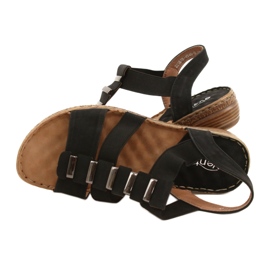 Comfortable black sandals Evento 22SD35-4940 3