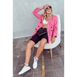 Leather Sneakers Big Star JJ274211 White and Black 1