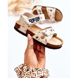 Children's Sandals Big Star JJ374379 Beige white 1