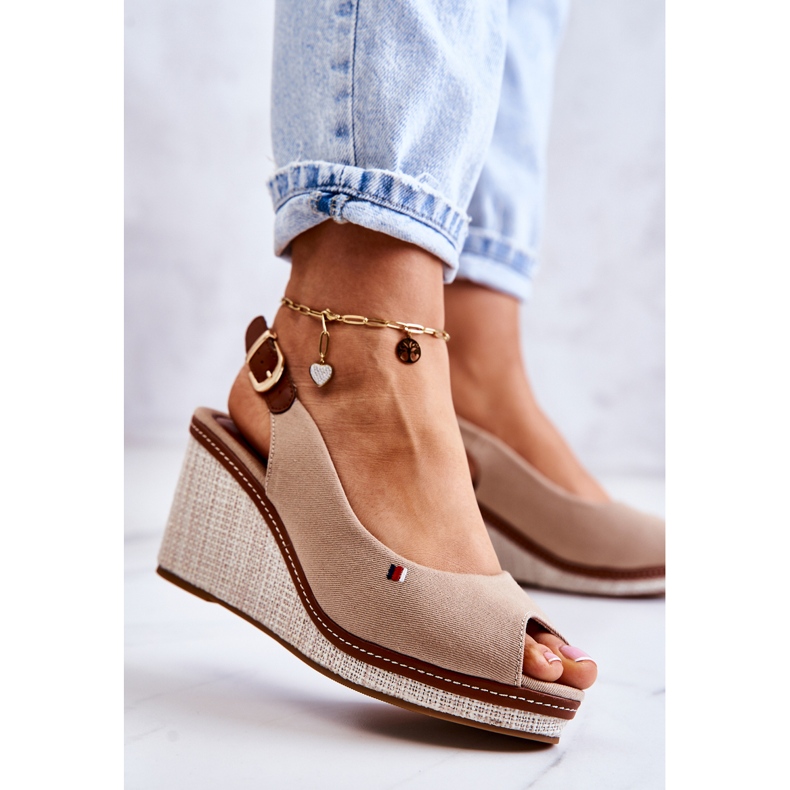 PS1 Women's Comfortable Sandals With Buckle Dark Beige Thallas 2 PS1 Women's Comfortable Sandals With Buckle Dark Beige Thallas 2
