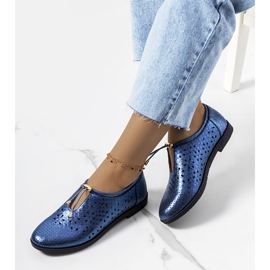 Blue Holm openwork shoes 1