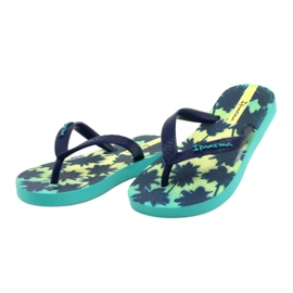 Children's Japanese IPANEMA 83185 Classic X Kids Green-Granatowe blue 2