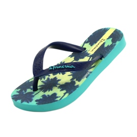 Children's Japanese IPANEMA 83185 Classic X Kids Green-Granatowe blue 3