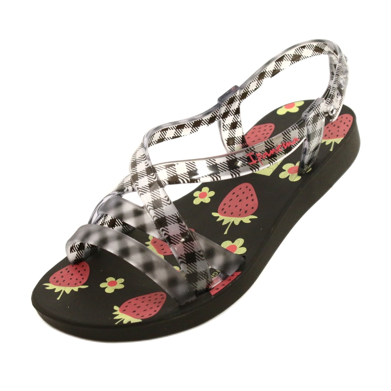 Ipanema 83200 Checkered Sandals Kids EXP Strawberry Sandal colorless 3