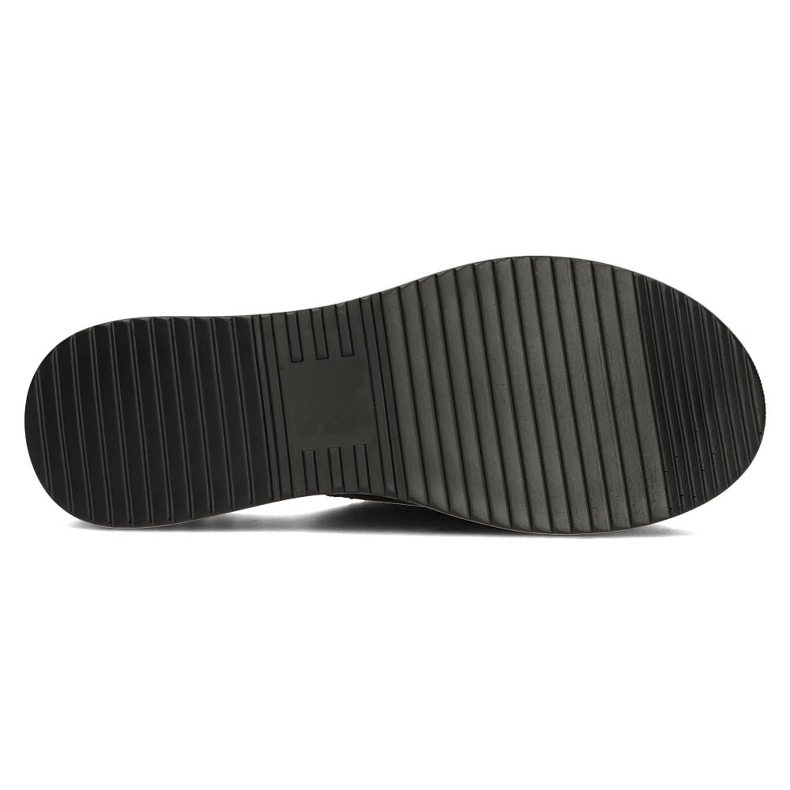 Leather slippers Filippo DK3615 / 22 Bk black 1