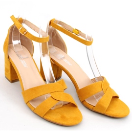 Moly Yellow high-heeled sandals 1