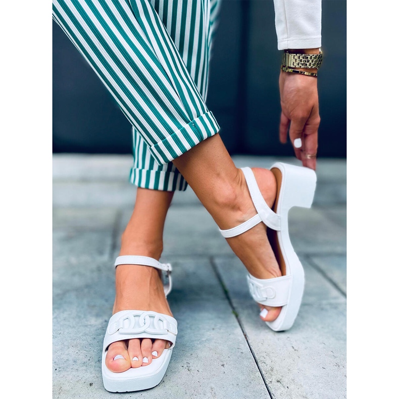 High-heeled sandals from Sharon White 1